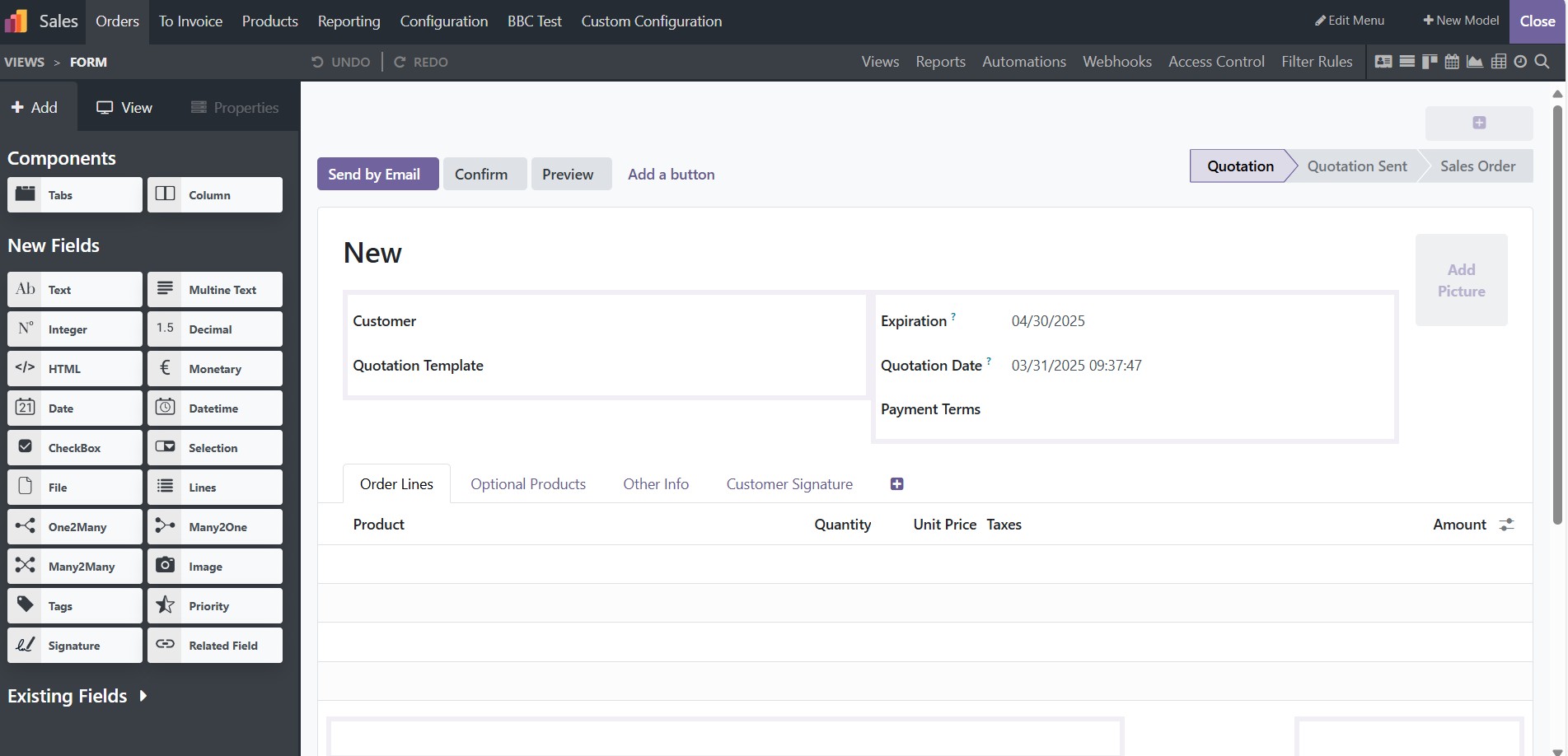 Odoo Studio for Community